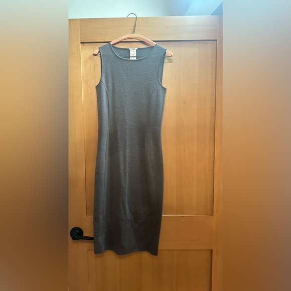Wolford Size Extra Small Virgin Wool Gray Dress - Picture 1 of 10